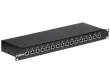 Ethernet patch-panel with surge protection
