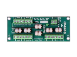 Overspenningsavleder av 4 alarmdetektorer montert utendørs, APS-4Zo/4P