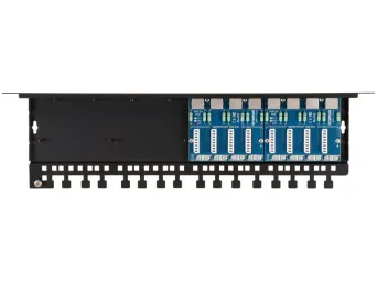 LAN / IP-CCTV patch-panel se svodičem přepětí, PTU-58R-PRO/PoE